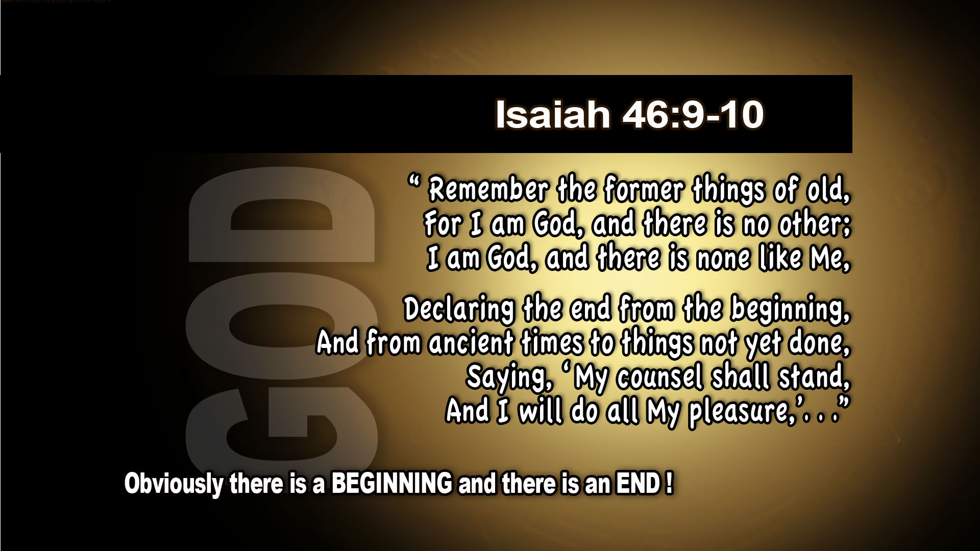 9 Berisheet Isaiah46B