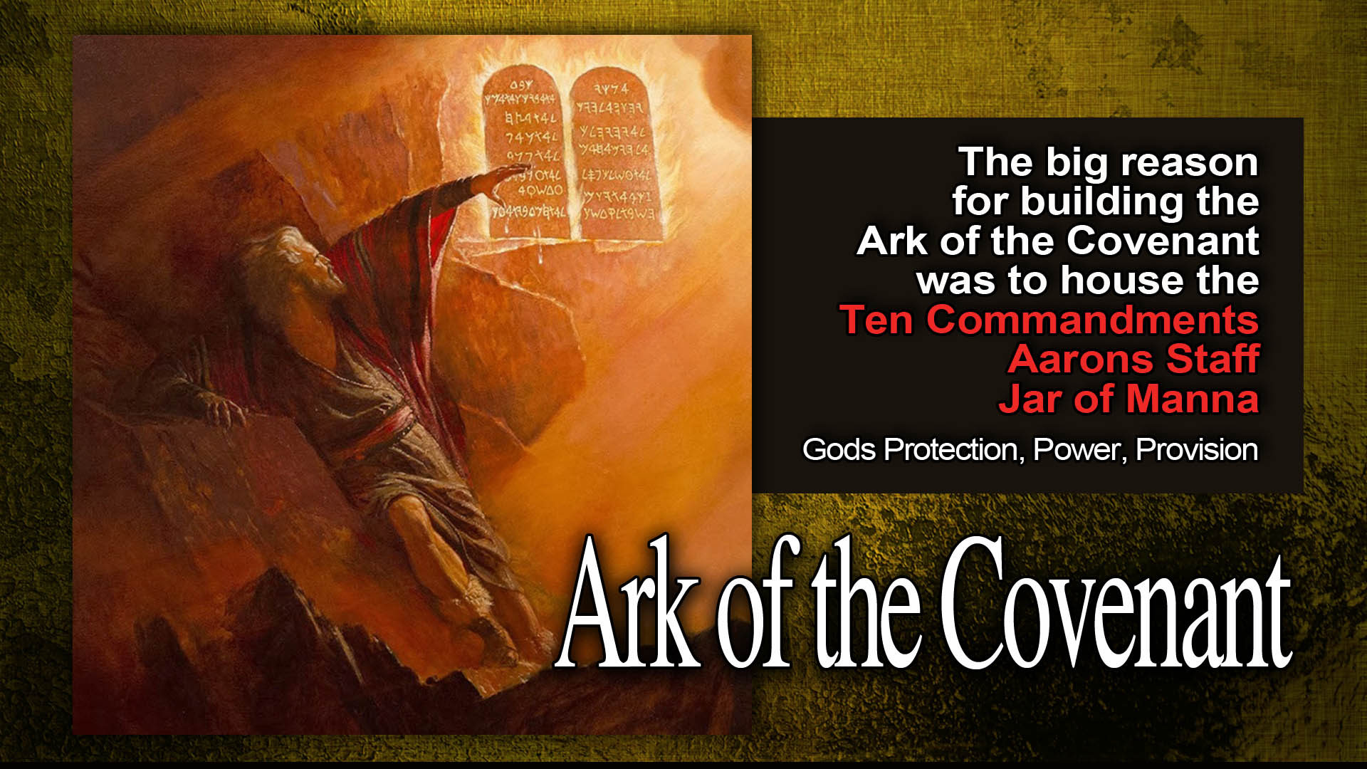 ArkCovenantMoses