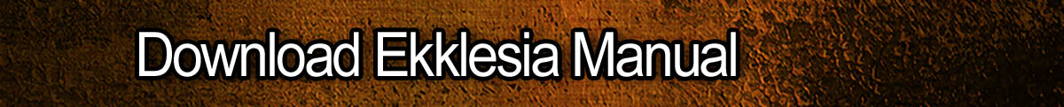 Index EkklesiaManual