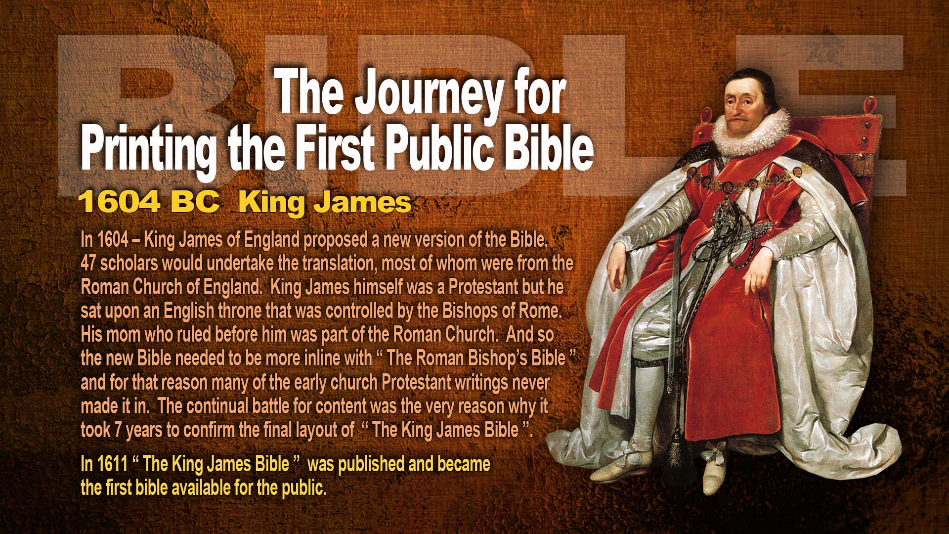 King James