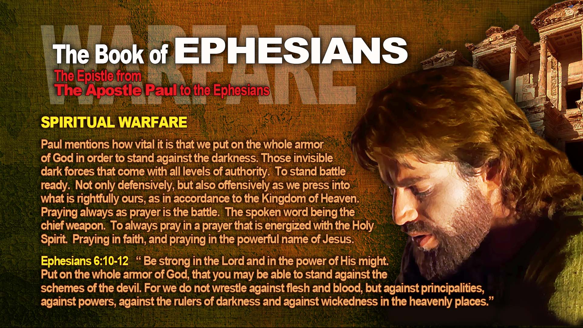 PaulEphesiansWarfare