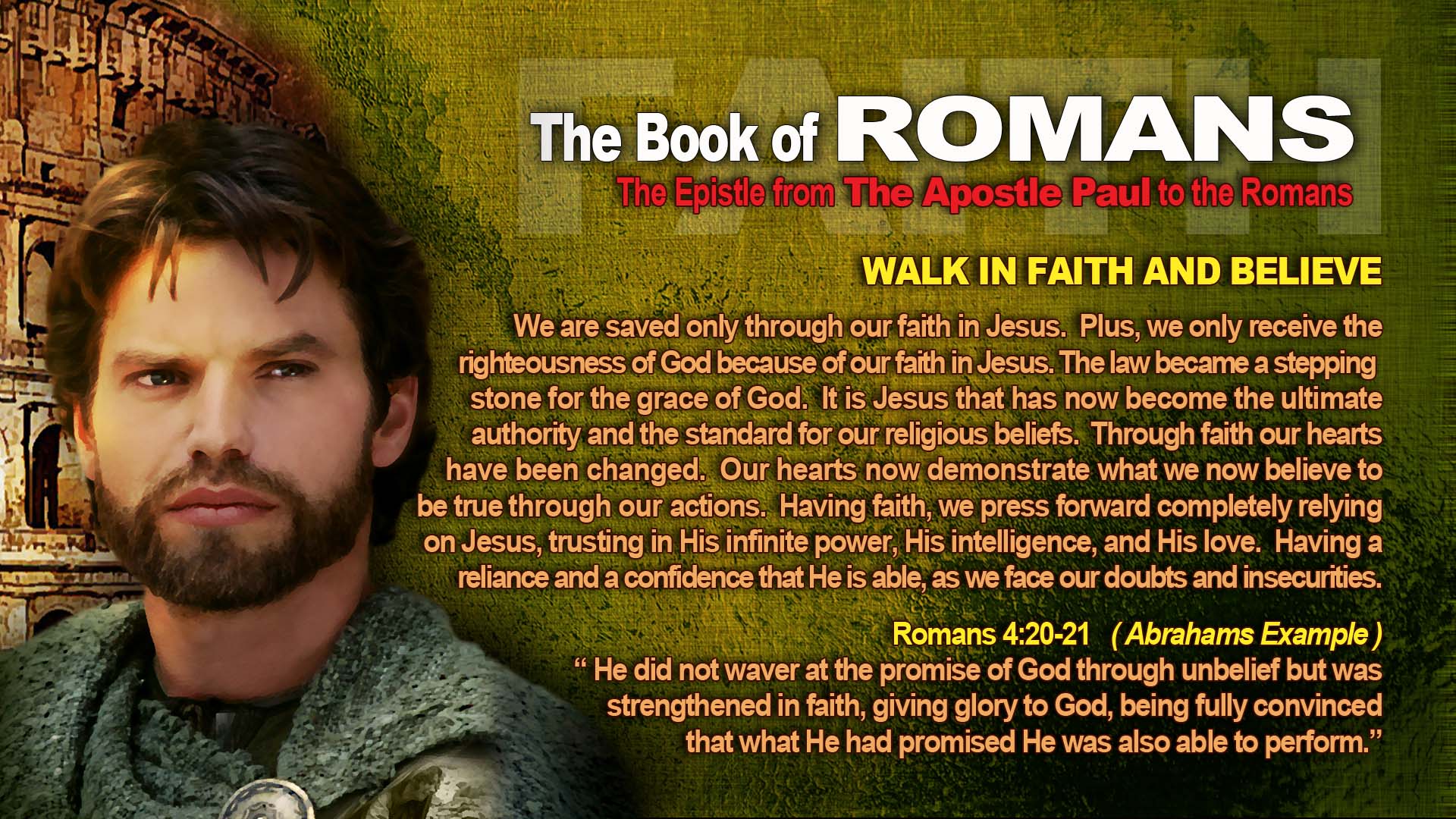 29 5Romans faith