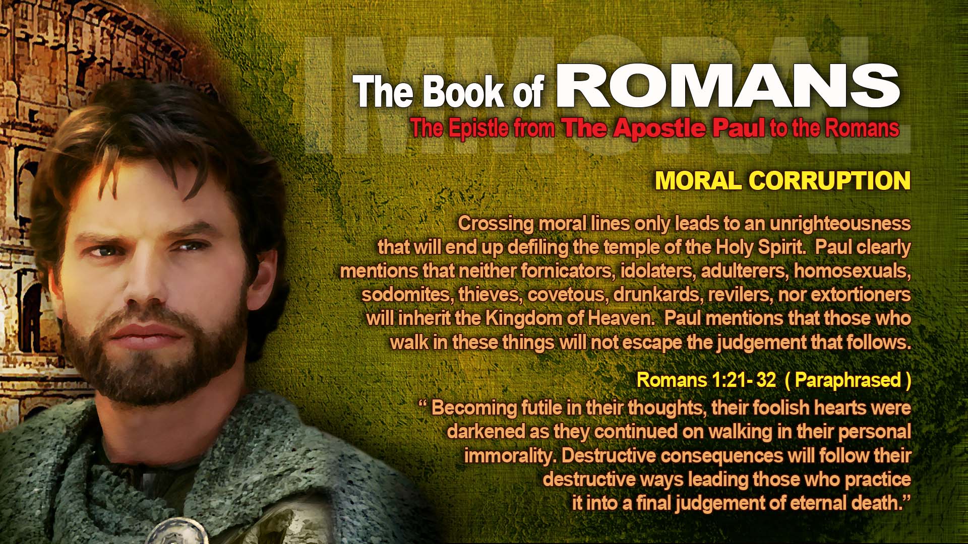 Romans Corruption